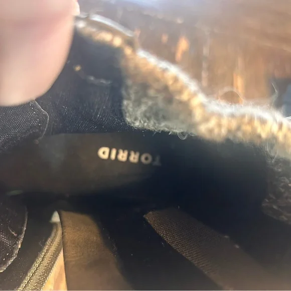 Nwt torrid sock detail hiker boots size 9.5WW - Picture 11 of 12